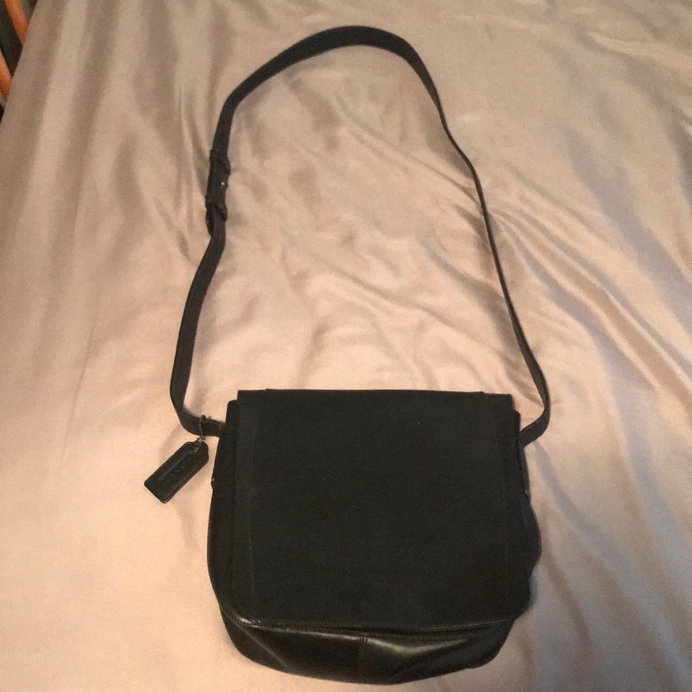 Black Coach Crossbody Bag